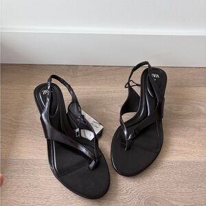 Zara Black Women's Sandals
